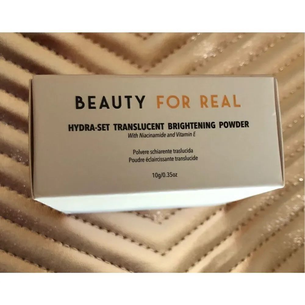 BEAUTY FOR REAL - NWT - Hydra-Set Translucent Brightening Powder in “Brighten”